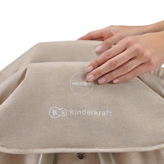 Berceau pour bébé Kinderkraft Lovi beige