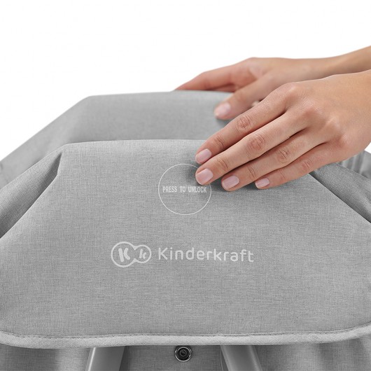 Berceau pour bébé Kinderkraft Lovi grey
