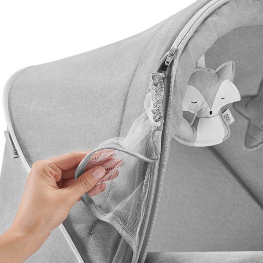 Berceau pour bébé Kinderkraft Lovi grey