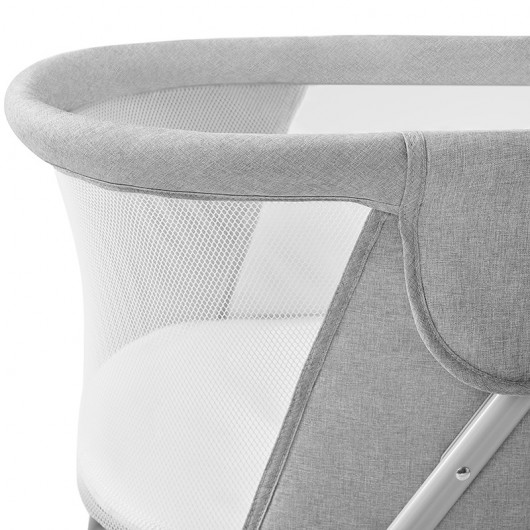 Berceau pour bébé Kinderkraft Lovi grey