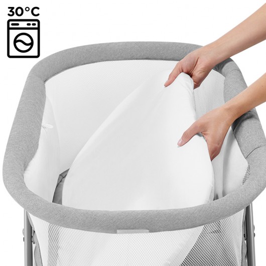 Berceau pour bébé Kinderkraft Lovi grey