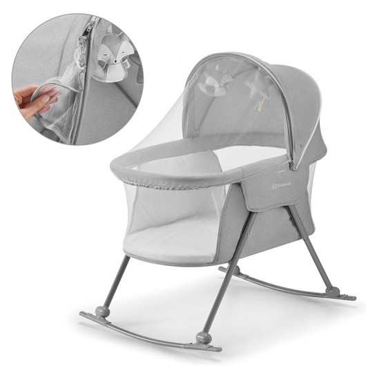 Berceau pour bébé Kinderkraft Lovi grey