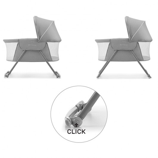 Berceau pour bébé Kinderkraft Lovi grey