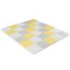 Tapis en mousse 1er age Kinderkraft Luno yellow