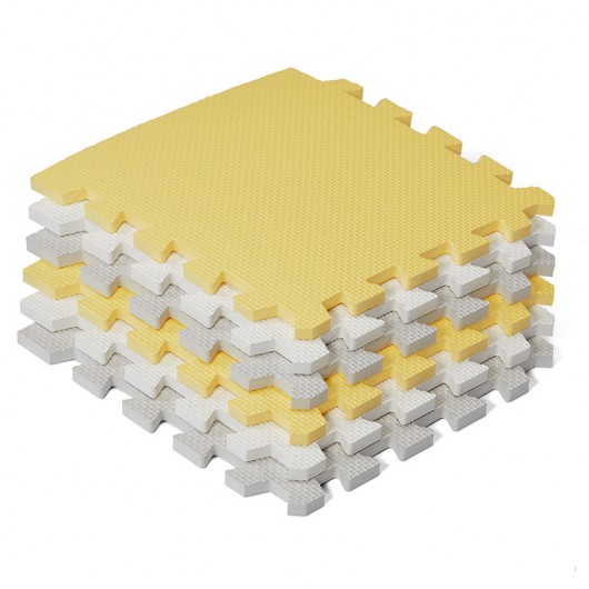 Tapis en mousse 1er age Kinderkraft Luno yellow