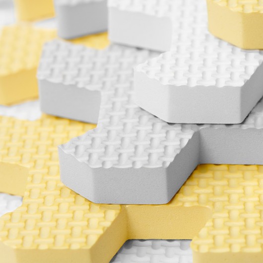 Tapis en mousse 1er age Kinderkraft Luno yellow