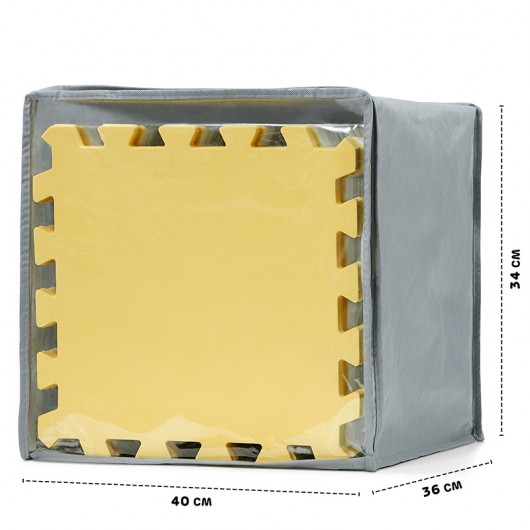 Tapis en mousse 1er age Kinderkraft Luno yellow