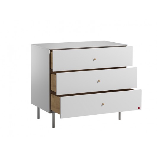 Chambre complète Vox Baby Cute White avec lit évolutif