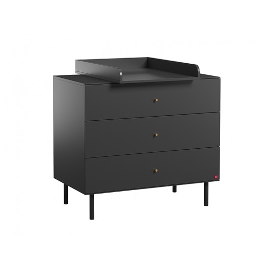 Chambre complète Vox Baby Cute Black avec lit bébé