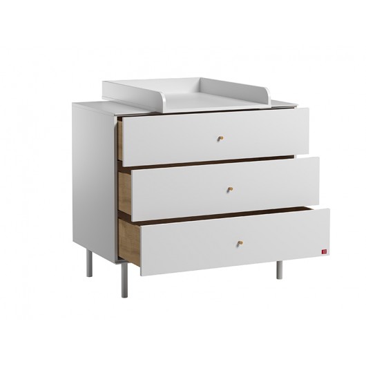 Chambre complète Vox Baby Cute White avec lit bébé