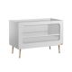 Lit bébé Vox Baby Bosque White 60 x 120 cm