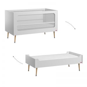 Lit évolutif Vox Baby Bosque White 70 x 140 cm