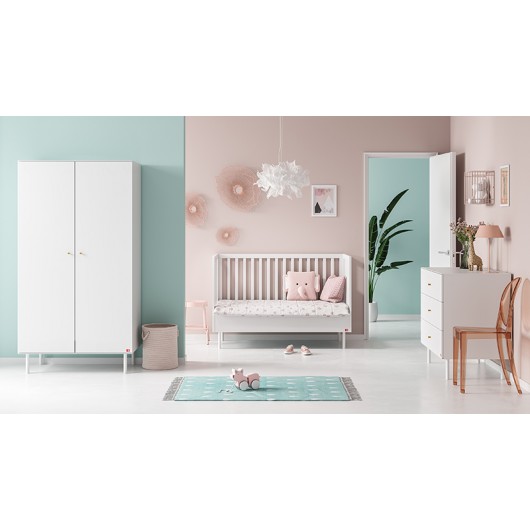 Lit évolutif Vox Baby Cute White 70 x 140 cm