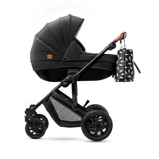 Poussette 3 en 1 Kinderkraft Prime black 2020