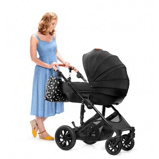 Poussette 3 en 1 Kinderkraft Prime black 2020