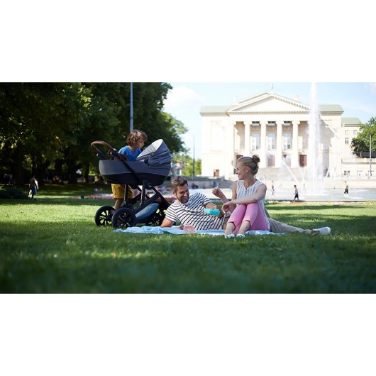 Poussette 3 en 1 Kinderkraft Prime black 2020