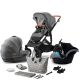 Poussette 3 en 1 Kinderkraft Prime grey 2020