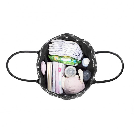 Poussette combinée Kinderkraft Prime black 2020