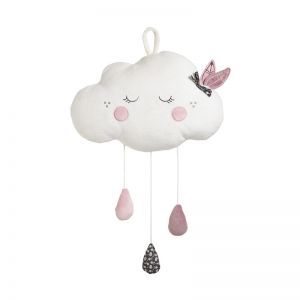 Suspension décoration murale Sauthon Miss Fleur de lune