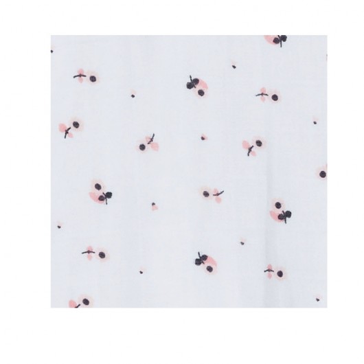 Gigoteuse lange Sauthon Miss Fleur de lune coton bio 100 cm