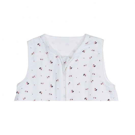 Gigoteuse lange Sauthon Miss Fleur de lune coton bio 100 cm