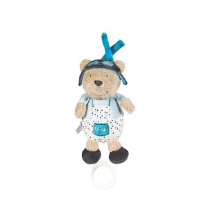 Peluche musicale à suspendre Sauthon Lazare