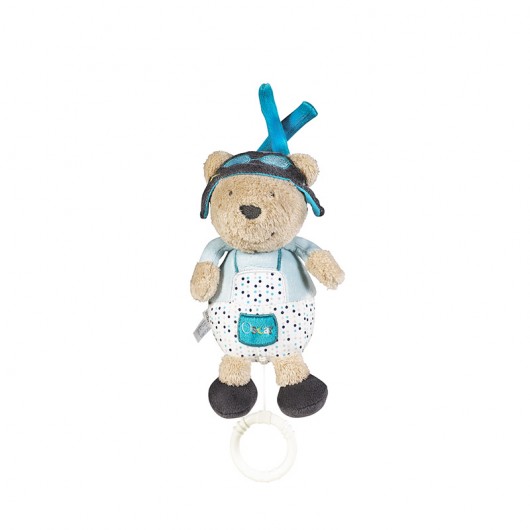 Peluche musicale à suspendre Sauthon Lazare