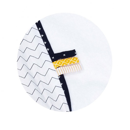 Matelas à langer Sauthon Hello Textile - Petit modèle