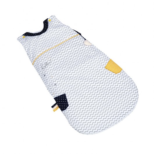 Gigoteuse garcon ouatinée Sauthon Hello Textile 0-4 m