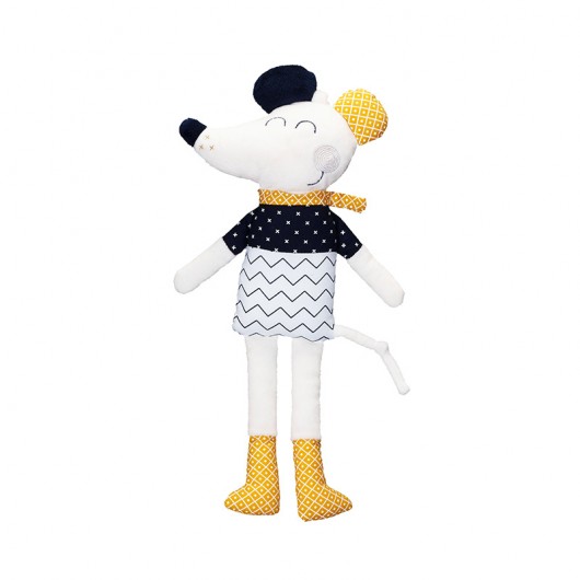 Peluche musicale à suspendre Sauthon Hello Textile