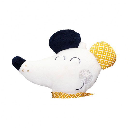 Peluche musicale à suspendre Sauthon Hello Textile