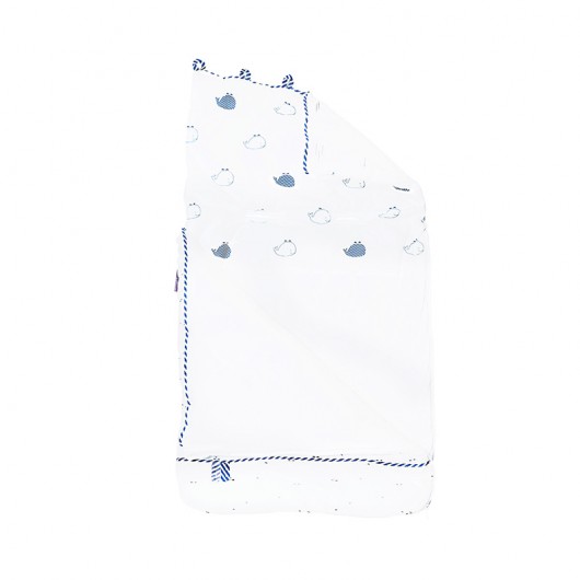 Nid d'ange Sauthon Blue Baleine