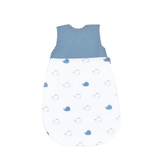 Gigoteuse été Sauthon Blue Baleine 0/6 mois