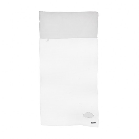 Edredon Sauthon Lily Grey - 140 x 70 cm