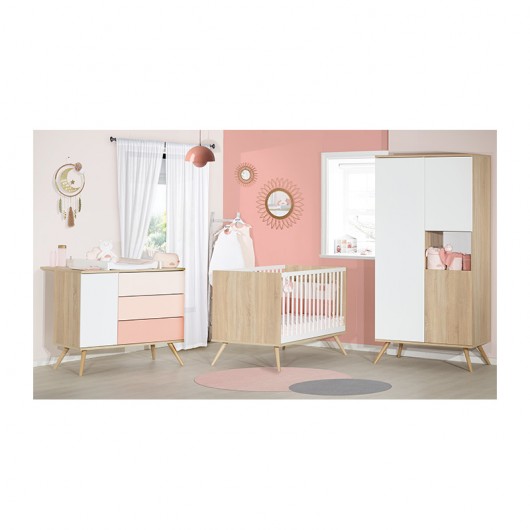 Lit évolutif Sauthon Little Big Bed Seventies - 140 x 70 cm