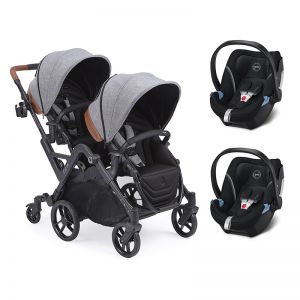 Poussette Double Poussette Jumeaux pas cher cote a cote ou en ligne