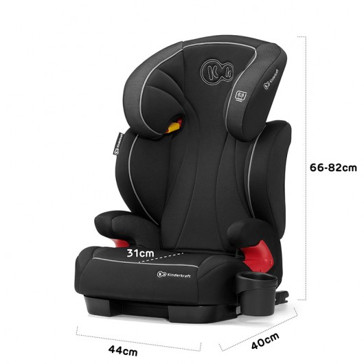 Siège auto isofix Kinderkraft Unity black