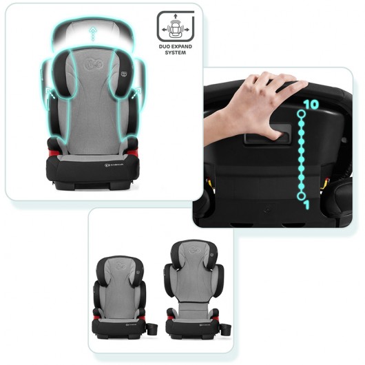 Siège auto isofix Kinderkraft Unity black