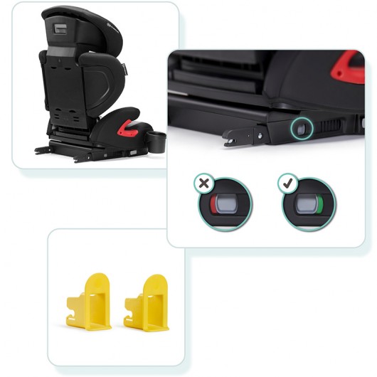 Siège auto isofix Kinderkraft Unity black