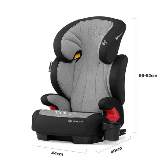Siège auto isofix Kinderkraft Unity grey