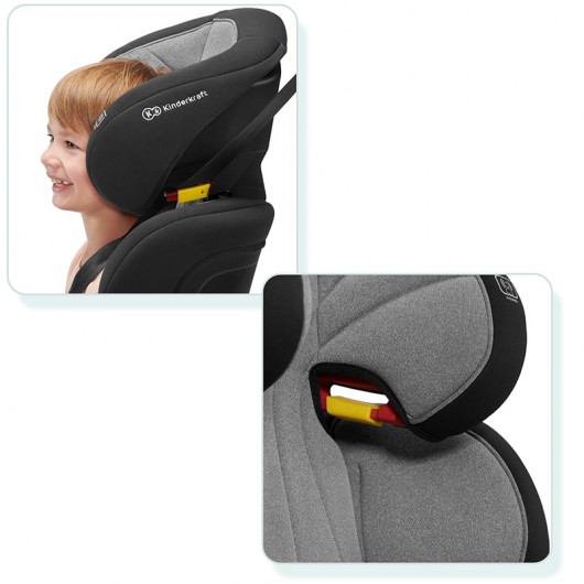 Siège auto isofix Kinderkraft Unity grey