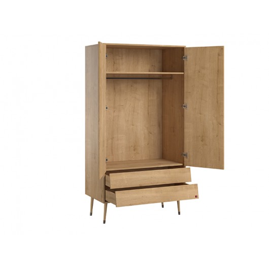 Chambre complète Vox Baby Bosque Oak avec lit évolutif 70 x 140 cm