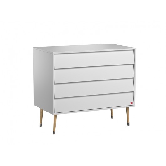 Chambre complète Vox Baby Bosque White avec lit évolutif 70 x 140 cm