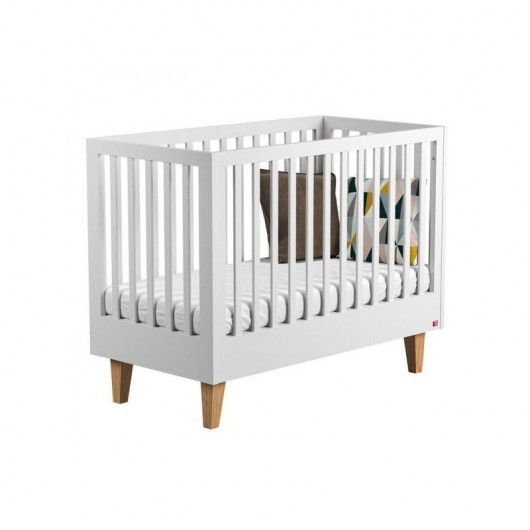 Chambre complète Vox Baby Lounge Blanc avec lit évolutif 70 x 140 cm