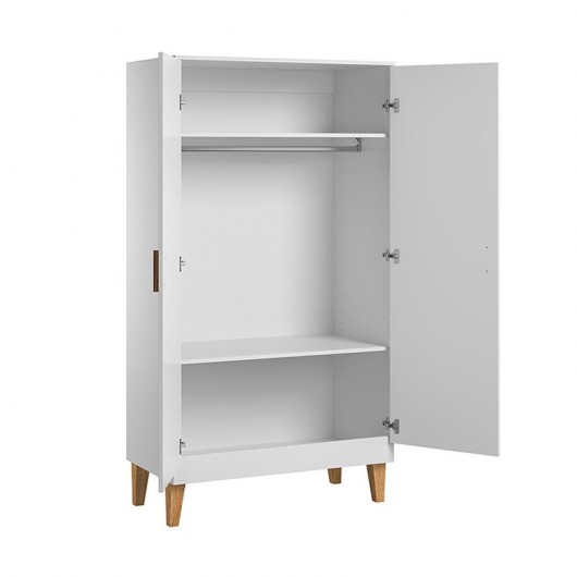 Chambre complète Vox Baby Lounge Blanc avec lit évolutif 70 x 140 cm