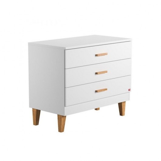 Chambre complète Vox Baby Lounge Blanc avec lit évolutif 70 x 140 cm