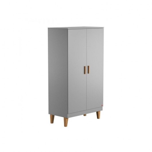 Chambre complète Vox Baby Lounge Gris Clair avec lit évolutif 70 x 140 cm