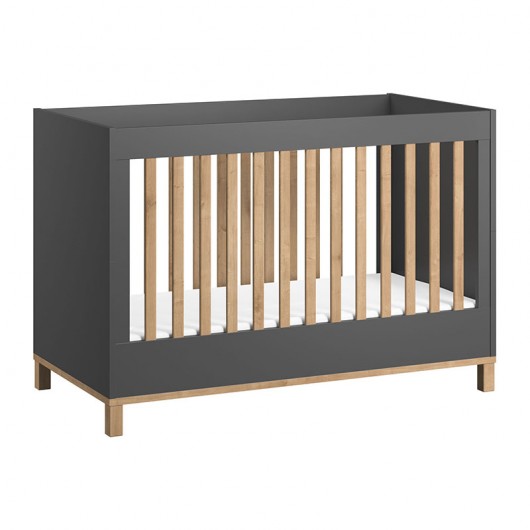 Chambre complète Vox Baby Altitude Graphite/Oak avec lit évolutif 70 x 140 cm