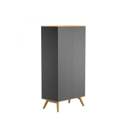 Chambre complète Vox Baby Nature Gris foncé avec lit évolutif 70 x 140 cm