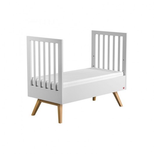 Chambre complète Vox Baby Nature Blanc avec lit évolutif 70 x 140 cm